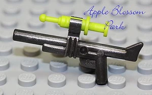 NEW Lego Minifig TRANQUILIZER GUN w/Lime Syringe Dart -Animal Dino Hunter Weapon - Picture 1 of 1