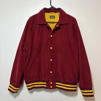 Chaqueta de skate de pana Levi’s ajuste relajado. Levi Strauss grande rojo y amarillo Foto 1 de 4