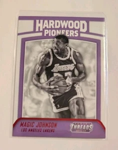 2016-17 Threads Hardwood Pioneers Century Proof Red #12 Magic Johnson Lakers - Bild 1 von 1