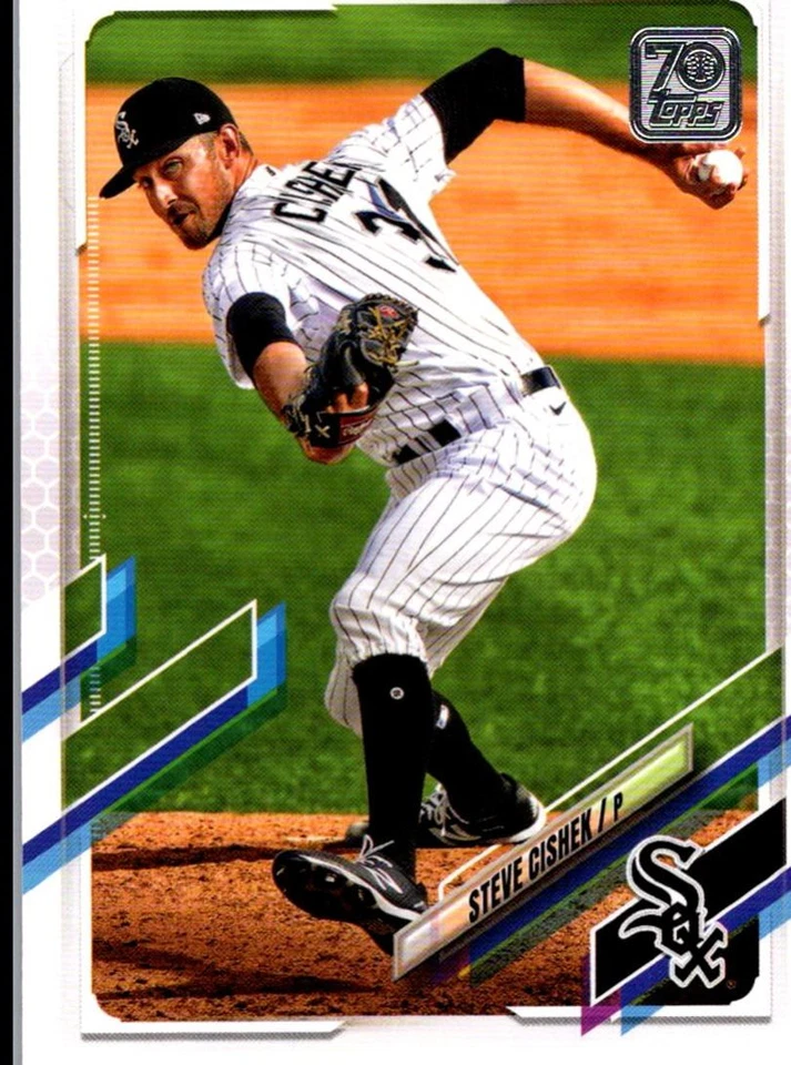 2021 Topps Steve Cishek Chicago White Sox #407 - Image 1 of 2