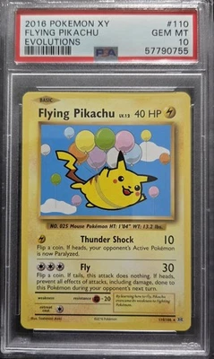 Flying Pikachu 110/108 XY EVOLUTIONS #110 PSA 10 Gem Mint  - Image 1 of 2