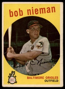 1959 Topps #375 Bob Nieman VG Very Good Orioles           - Picture 1 of 2