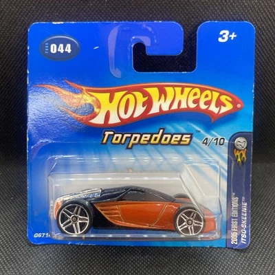 Hot Wheels 2005 #44 First Editions Torpedoes 4/10 Orange Itso-Skeenie - Image 1 of 4
