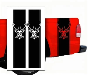 Fit For Dodge Ram Ford Ranger Trunk Side Sticker Graphics Decal Vinyl Stripes - Picture 1 of 4