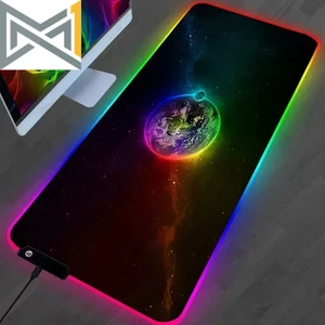 Hot Sell RGB Galaxy Milky Way Mouse Pad Carpet PC Gamer Computer Keyboard Desk M - Bild 1 von 22