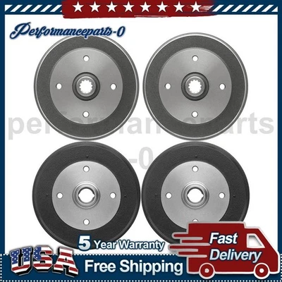 Front Rear Brake Drum for Volkswagen Super Beetle 1971-1979 - Image 1 of 4