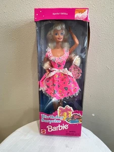 Muñeca Barbie vintage 1996 sorpresa cumpleaños edición especial #16491 NUEVA - Imagen 1 de 5