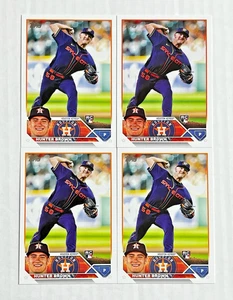 HUNTER BROWN LOT OF 4 2023 Topps Series 1 FLAGSHIP RC’s #111! CHECK MY ITEMS! - Picture 1 of 1