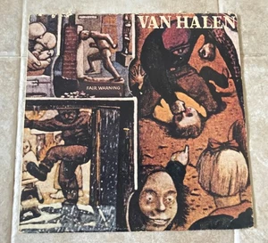 Van Halen Fair Warning 12" Vinyl LP 1981 Warner Bros HS 3540 with Insert - Picture 1 of 10