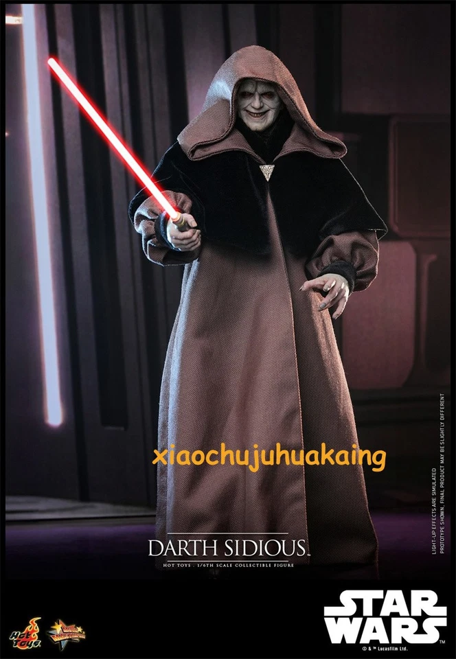 Hot Toys MMS745 Star Wars III Revenge of the Sith Darth Sidious Figure Model Toy - Image 1 of 4