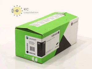Lexmark Unison Kontakt-Tonerkassette schwarz mit hoher Kapazität 55B1X0E - Bild 1 von 5