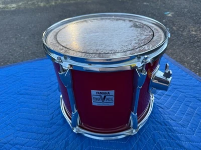 Yamaha Power V Special 12" x 10" Tom - 1990 - Red Marble - Image 1 of 4