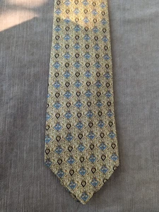 1 SULKA Silk Neckties Tie Made In France Geometric 58” - Picture 1 of 2