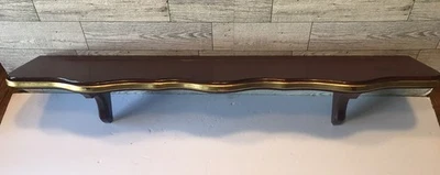 Vintage Wood Long Wall Shelf - 24” Long - Image 1 of 4