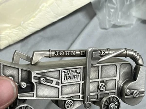 John Deere THRESHING Machine Thresher Pewter Spec-Cast NIB Threshing Machine - Picture 1 of 9