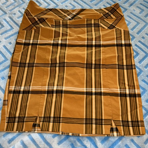 VETEMENTS EST. Gonna abito 1946 tg 16 giallo nero bianco elasticizzato (Cato Store)