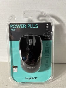 Neu Logitech M525 Power Plus optische kabellose Lasermaus ‎910-002696 schwarz grau - Bild 1 von 5