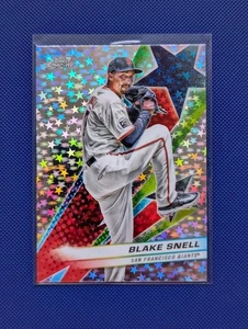 San Francisco Giants 2024 Topps Chrome Cosmic #SF-58 Blake Snell Starfractor - Bild 1 von 2