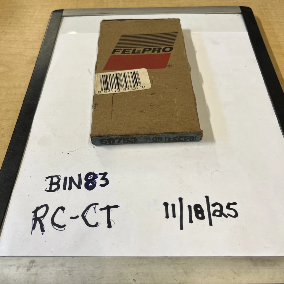 Junta convertidora catalítica Fel-Pro 60753 Mercury Scorpio 1988 1989 nueva en caja Foto 1 de 4