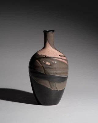 German Studiokeramik Artist Ceramist Wolf-Diether Pölloth Pottery Studio Vase - Bild 1 von 4