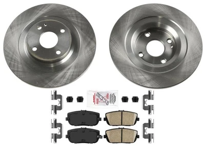 Rear Disc Brake Rotors Ceramic Brake Pads Fits Mazda MX5 Miata Fiat 124 16-23 - Image 1 of 4