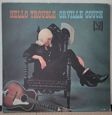 ORVILLE COUCH - Hello Trouble VEE JAY Records VJLP 1087 US Country 1964 PROMO LP - Image 1 of 4