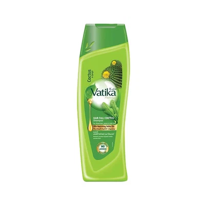 Xampu Vatika Cactus & Gergir 400ml – Cuidados com os cabelos fracos e propensos - Imagem 1 de 2