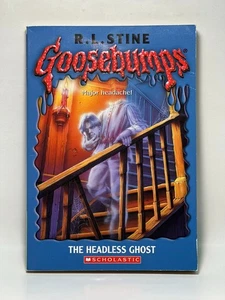 7th Print #37 The Headless Ghost Goosebumps Book R.L. Stine Vintage Reprint - VG - Picture 1 of 22
