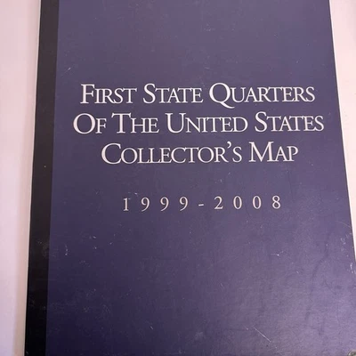 First State Quarters of the United States Collector’s Map 1999-2008 Full - Image 1 of 4