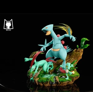 Estatua de resina Miko Studio Sceptile pedido anticipado colección 30x37x32cm - Imagen 1 de 3