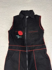 Tuta svasata Pitcha Clothier donna rosa nera - Foto 1 di 8