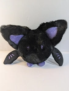 Peluche de murciélago negro pequeño de Halloween ~ 7 pulgadas - Imagen 1 de 5