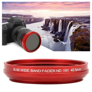 Fotga 40.5Mm Neutral Density Lens Nd Filter Nd2‑400 Adjustable For Slr Mir VIS - Picture 1 of 12