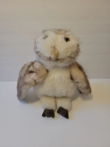 Folkmanis Barn Owl Plush Hand Puppet Stuffed Animal Toy 12" Preschool Pretend - Picture 1 of 14