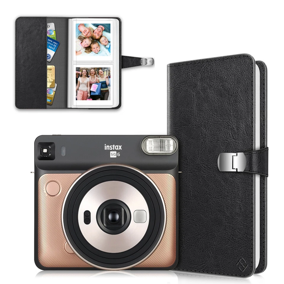 Fintie Mini Photo Album for Fujifilm Instax Square SQ6 SQ10 SQ20 Instant Cameras - image 1 of 4