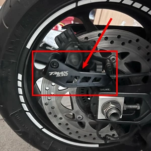 For YAMAHA TMAX530 T-MAX 530 SX/DX Motorcycle Rear Caliper Guard Cover Protector - Picture 1 of 34
