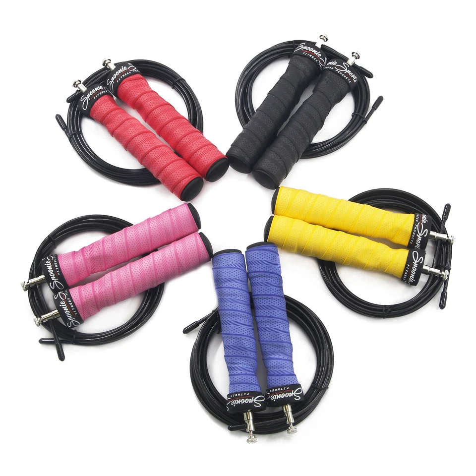 SPOONIE SPORTS ® - Springseil mit Kugellager, 2 Stahlseile, Tasche & Extraseil - Bild 1 von 1