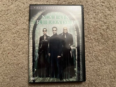 The Matrix Reloaded (DVD, 2003) Full screen Edition 2 Disc Set Keanu Reeves - Image 1 of 4