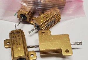 (10 Stück) ALE 10 Ohm 20 Watt Widerstand 1% RH-25 RE70G Re70g10r0 Milspec drahtgewickelt - Bild 1 von 3