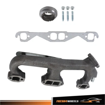 Left Exhaust Manifold  For 96-00 Chevy GMC CK 1500 2500 3500 Suburban 5.0L 5.7L - Изображение 1 из 4