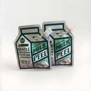 2 Freeman- Coconut Milk Peel Exfoliating Lactic Acid + Vitamin C 2x35ml - Picture 1 of 3