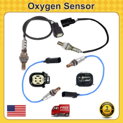 Sensor de oxígeno ascendente+abajo 4 piezas para Ford Explorer 13-15 3,5 L 2015 Transit-150 250 350 Foto 1 de 4