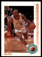 1992-93 Star Pics Autographs Benford Williams Texas Longhorns #65 *Noles2148*