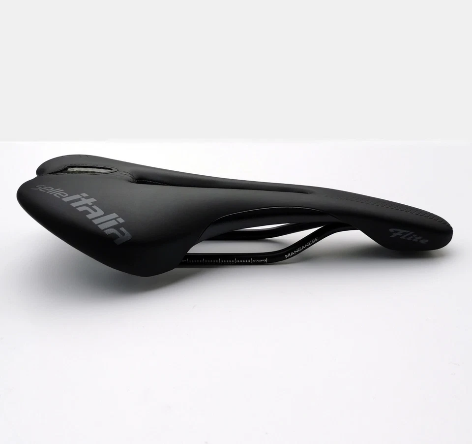 SELLE ITALIA Flite Flow TAM schwarz Sportsattel Rennrad & MTB Sattel Manganese - Bild 1 von 4
