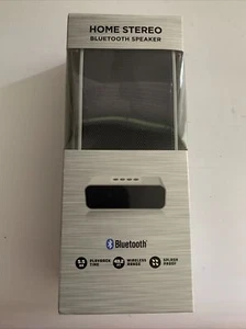 Home Stereo Bluetooth Speaker - Splash Proof - Gray - Picture 1 of 10