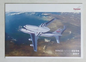 75584 Catalogo Modellismo Ferroviario Herpa - Wings 2007 - Picture 1 of 3