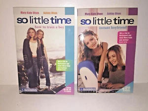 Lot Of 2 So Little Time Books #1 & #2 1st Printing Mary Kate Ashley Olsen - Picture 1 of 10