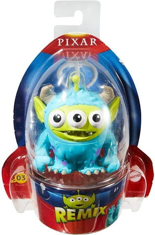 DISNEY PIXAR REMIX TOY STORY ALIEN AS *SULLEY MONSTERS INC* 3" FIGURE #03 NEW Cover
