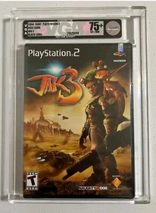 Jak 3 (PS2, 2004) III Graded VGA 75+ MINTY NEW BLACK LABEL! WATA CGC - LOW POP!! - Picture 1 of 5