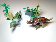 Compatible with LEGO — Dinosaurs with Landscape Accessories — 23+ Pieces